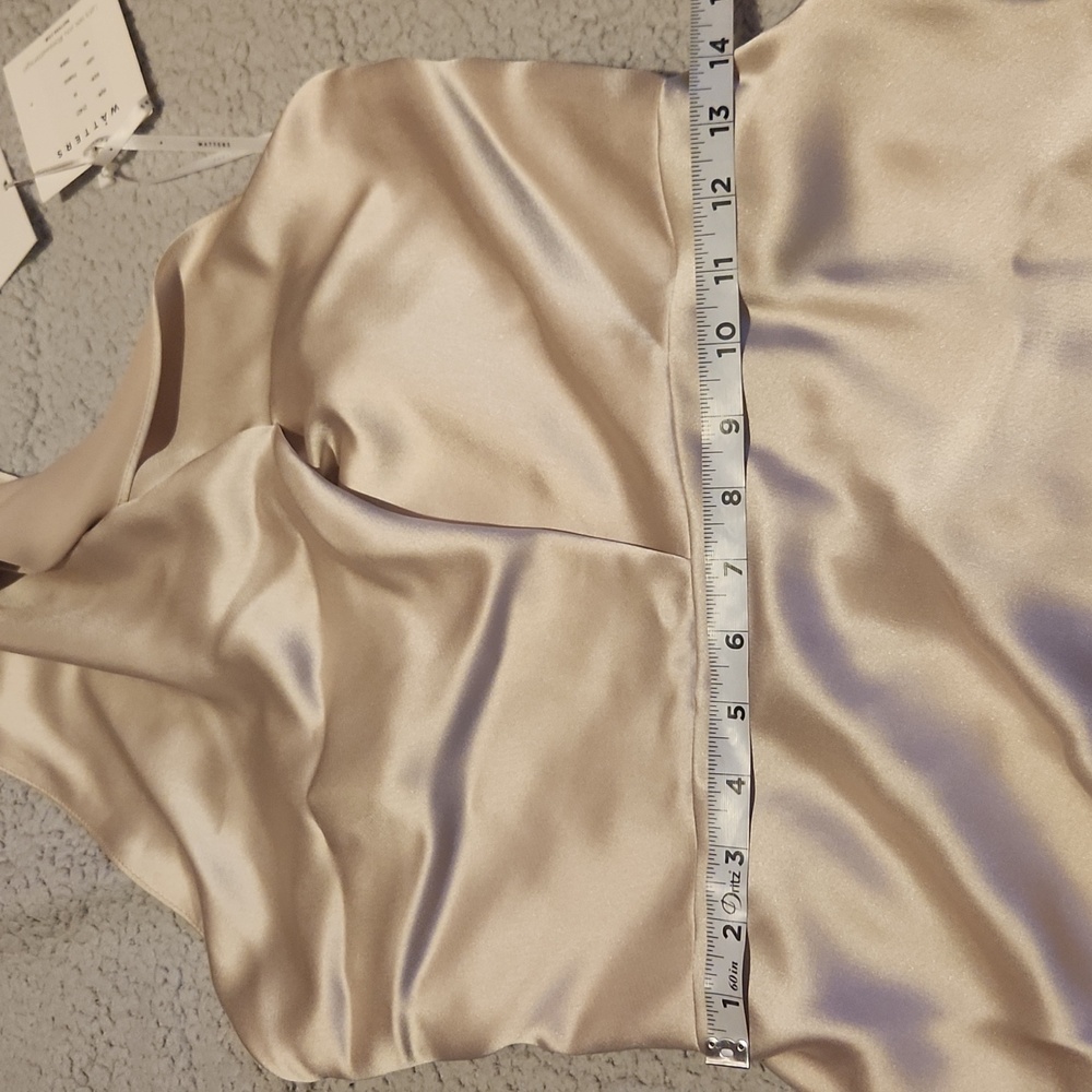 WATTERS BIANCA, Wedding,  Bridesmaid, Prom, Homecoming, Prosecco Color, Dress - Picture 15 of 16